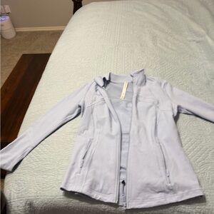 lululemon athletica Light Blue Zip-Up Utility Jacket
